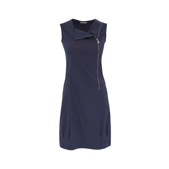 Dolcezza Dresses & Skirts - Dolcezza Navy Dress Size XL Front Zipper Short Sleeveless Dress NWT Summer Dress